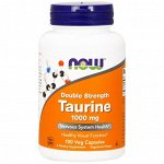 Таурин NOW Taurine 1000мг - 100 капс.