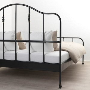 САГСТУА Каркас кровати, черный 160x200 см