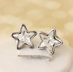 Серьги-гвоздики Swarovski Н01-6694