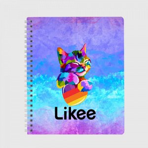 Тетрадь «Likee CAT (LIKE Video)»