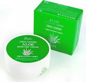 537214 "Ekel" Moisture Cream Aloe Крем для лица увлажняющий с экстрактом алоэ 100 гр. 1/100