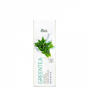 652376 "Ekel" Hand Cream Intensive Green Tea Интенсивный крем для рук с экстрактом зеленого чая 100 мл. 1/160