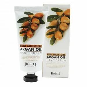 280771 "Jigott" Real Moisture Argan Oil Hand Cream Увлажняющий крем для рук с аргановым маслом 100 мл 1/100