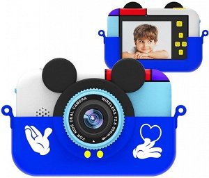 Детский цифровой фотоаппарат + чехол "Микки"