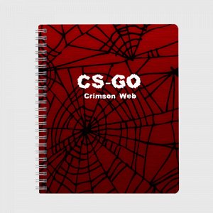 Тетрадь «CS:GO Crimson Web»