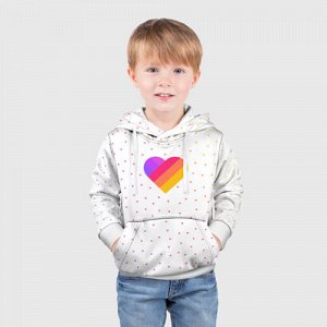 Детская толстовка 3D «LIKEE Heart»