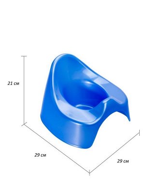 Горшок ElfPlast Гномик, синий перламутровый