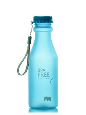 Бутылка Verona BPA Free, 550 мл, голубая