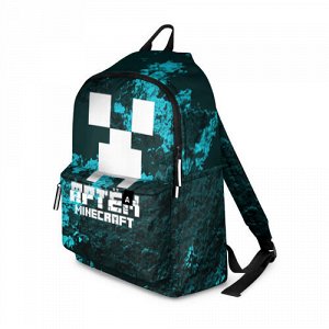 Рюкзак 3D «Артём в стиле Minecraft»