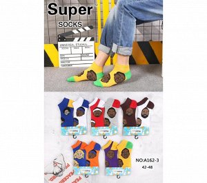 Мужские носки Super Socks A162-3 хлопок арт.17