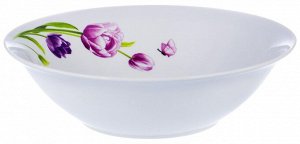 ФЕНИКС G1707, салатник 180мм 750мл, декор - цветочный, упаковка - гофрокороб