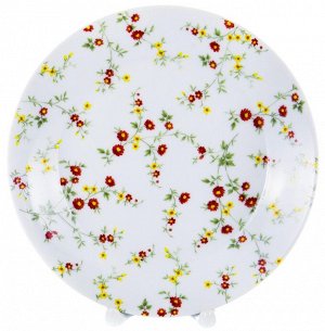 ФЕНИКС G1762, тарелка мелкая 200мм, декор - цветочный, упаковка - гофрокороб