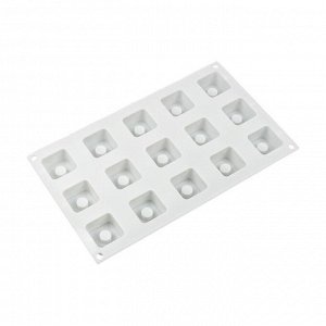 Формы для выпечки силиконовые "S-CHIEF" SPC-0312 для пирожных 30 x 17.5 x 2.5 см