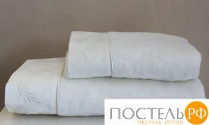 1018G11300109M Набор женский Soft cotton OUEEN халат +  2 полотенца кремовый M
