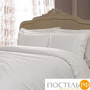 T1212T10664181 Комплект постельного белья Tivolyo home MINOSO кремовый Евро