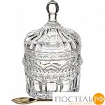БАНКА ДЛЯ ПИЩЕВЫХ ПРОДУКТОВ 8.5*13 СМ. С ЛОЖКОЙ (КОР=24ШТ.)