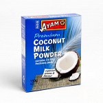 Кокосовый порошок &quot;Сухое кокосовое молоко&quot; AYAM 150 гр(50 г*3) картон. упак.