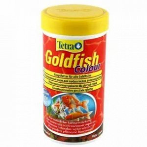 TetraGoldfish Colour корм в хлопьях для улучшения окраса золотых рыб 100 мл