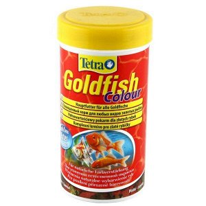 TetraGoldfish Colour корм в хлопьях для улучшения окраса золотых рыб 250 мл