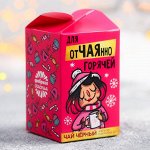 Чай чёрный «Для отчаянно горячей»:  с апельсином и шоколадом, 20 г