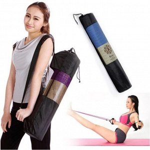Коврик для фитнеса с чехлом-сумкой YG17107