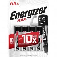 Батарейки ENERGIZER Max АА/E91 бл/4шт
