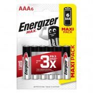 Батарейки ENERGIZER Max ААА/E92 бл/6шт