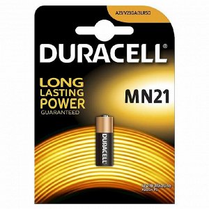Батарейки DURACELL MN21 для сигнализации бл/1 штр.  5000394011212
