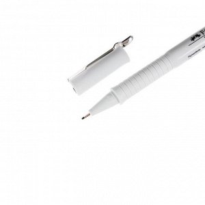 Ручка капиллярная для черчения и рисования Faber-Castell линер Ecco Pigment 0.5 мм, пигментная, черный 166599