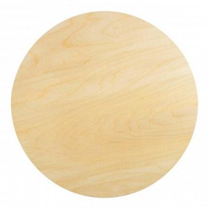 Планшет деревянный, круглый, диаметр 50 см, толщина 2 см, фанера