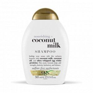 Шампунь питательный с кокосовым молоком, OGX, 385мл