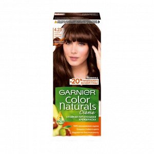 Крем-краска для волос стойкая питательная Color Naturals, тон 4.23 Холодный трюфельный каштан, Garnier, 110мл