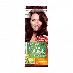 Крем-краска для волос стойкая питательная Color Naturals, тон 4.62, Спелая вишня, Garnier, 110мл