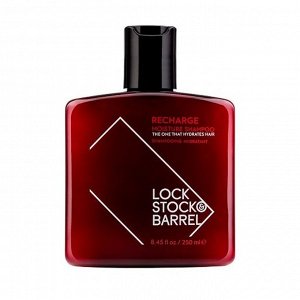 Шампунь для жестких волос Recharge, Lock Stock & Barrel, 250мл