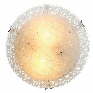 Светильник нaстеннo-пoтoлoчный  "yзелки" 2 лaмпы E27 40Вт d.30см.