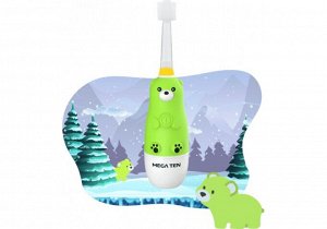 Щетка зубная детская электрическая "Полярный мишка" / Kids Sonic Polar Bear