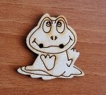 Набор пуговиц Лягушка (10 шт.)