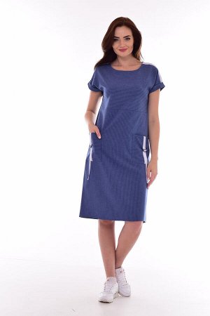 *Платье женское Ф-1-64 (синий)
