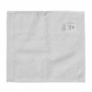 Полотенце для лица белого цвета из коллекции Essential, 30х30 см