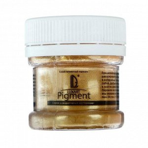 Декоративный пигмент Metallic LUXART 25мл/6 г Pigment золото тёмное PG17V06