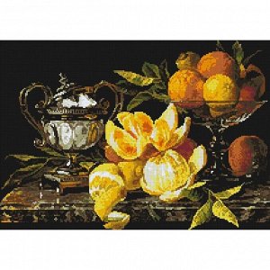 Набор для выкладывания алмазной мозаики "Натюрморт с апельсинами"