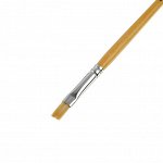 Кисть «Сонет» № 2, щетина, плоская, длинная ручка, d=6 мм