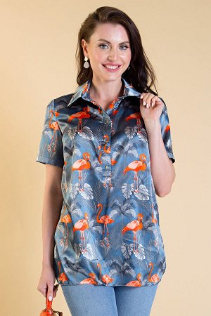 Рубашка "Фламинго" Б1537-1