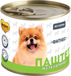 Влажный корм Мнямс На каждый день Паштет из телятины для собак «ФИТНЕС» 200 г