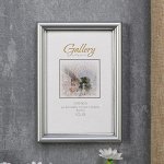 Фоторамка пластик Gallery 10х15 см 421 серебро