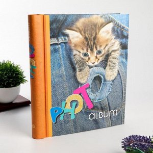 Фотоальбом магнитный 23Х28 см 20 листов "Котёнок"