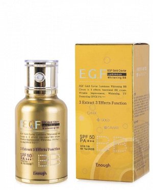 Enough EGF Gold Caviar Luminous Whitening BB-крем c золотом и экстрактом икры, 45мл