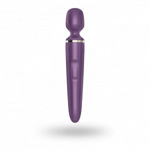 Большой перезаряжаемый вибромассажер для тела Wand-er Woman Purple XXL (10 режимов, 5 скоростей)