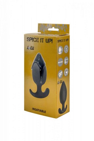 Пробка для ношения со смещенным центром тяжести Spice it up Insatiable Dark Grey