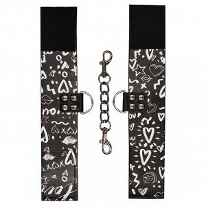 Наножники серии OUCH! Printed Ankle Cuffs